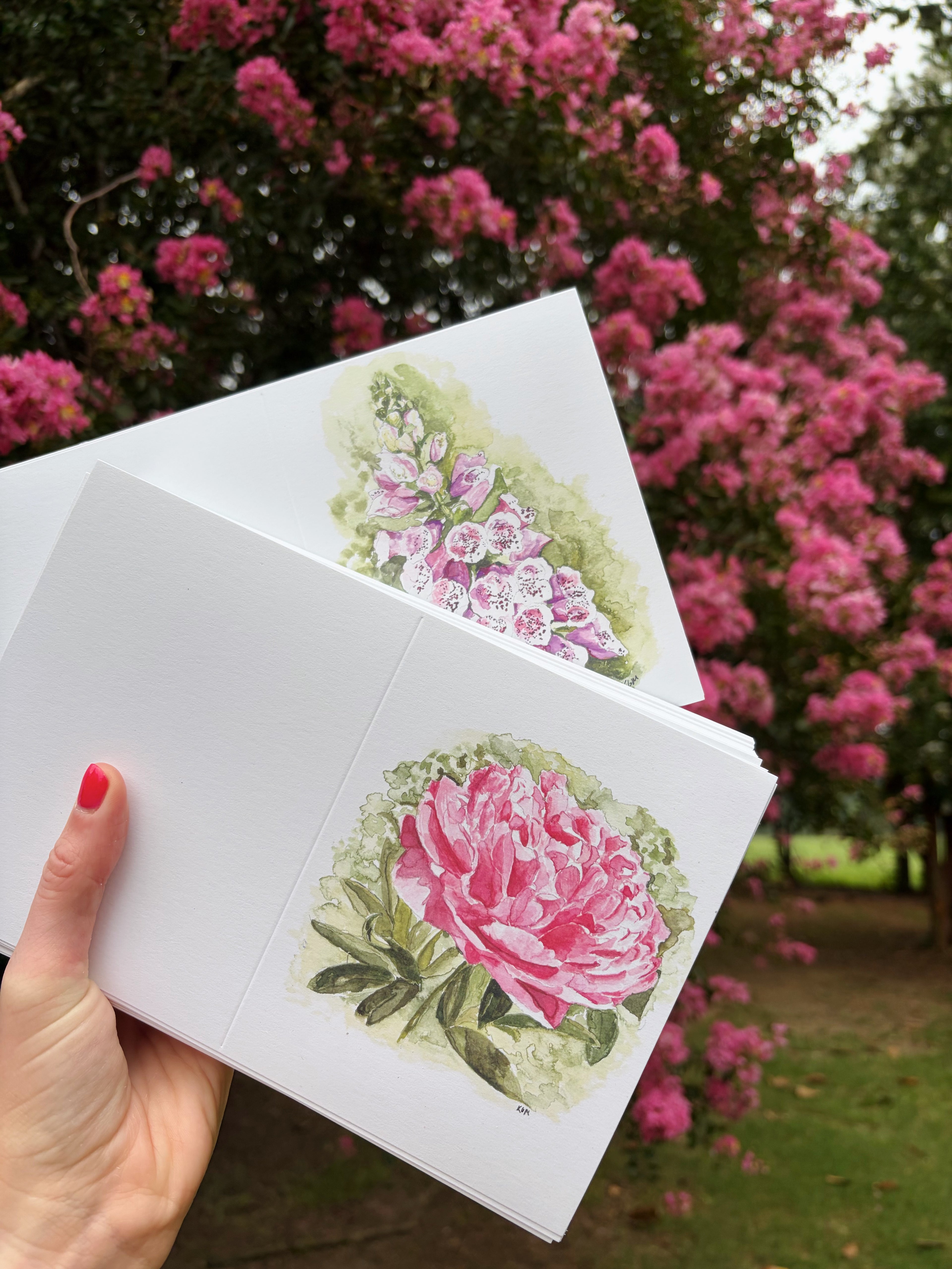 Floral Notecards